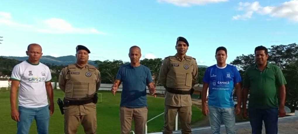 Camacã: Polícia Militar faz vistorias no Estádio Ribeirão

